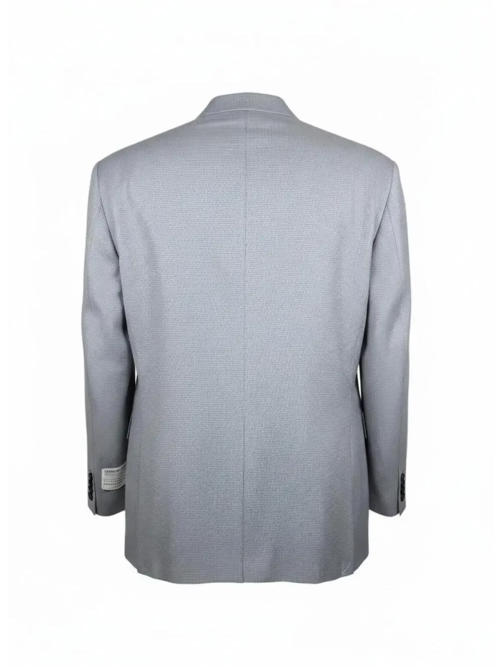 HAGGAR MEN’S PREMIUM TAILORED STRETCH SPORT COAT SILVER 42 SHORT